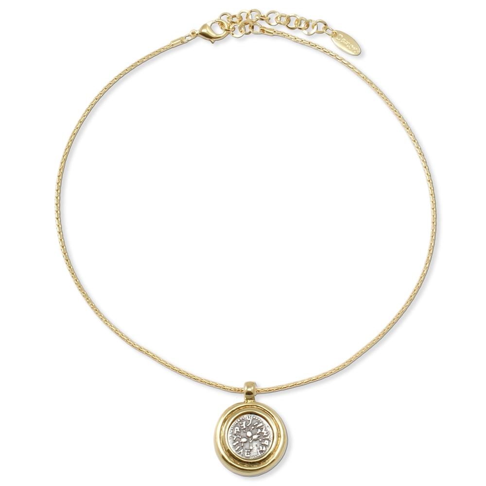Danon Fashion Necklace with Antique Coin - 1