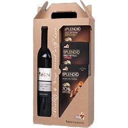 Fine Wine & Fine Chocolate Gift Box - 1
