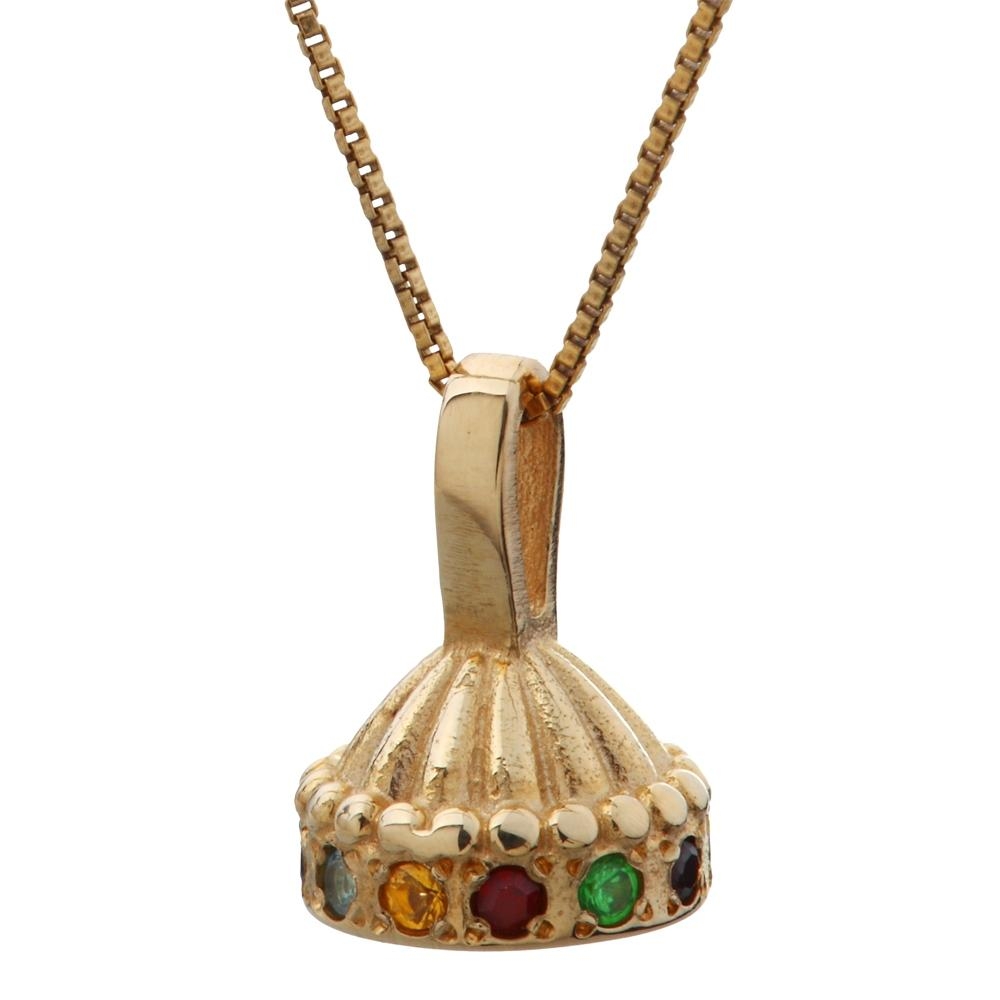 Gold Crown Hoshen Necklace - 1