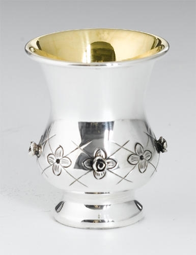  Hazorfim Sterling Silver Liquer Cup. Chentarosa - 1