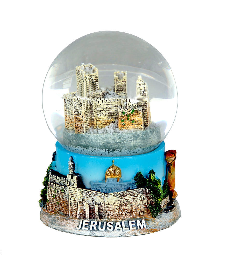  Jerusalem Old City Snow Globe - 1