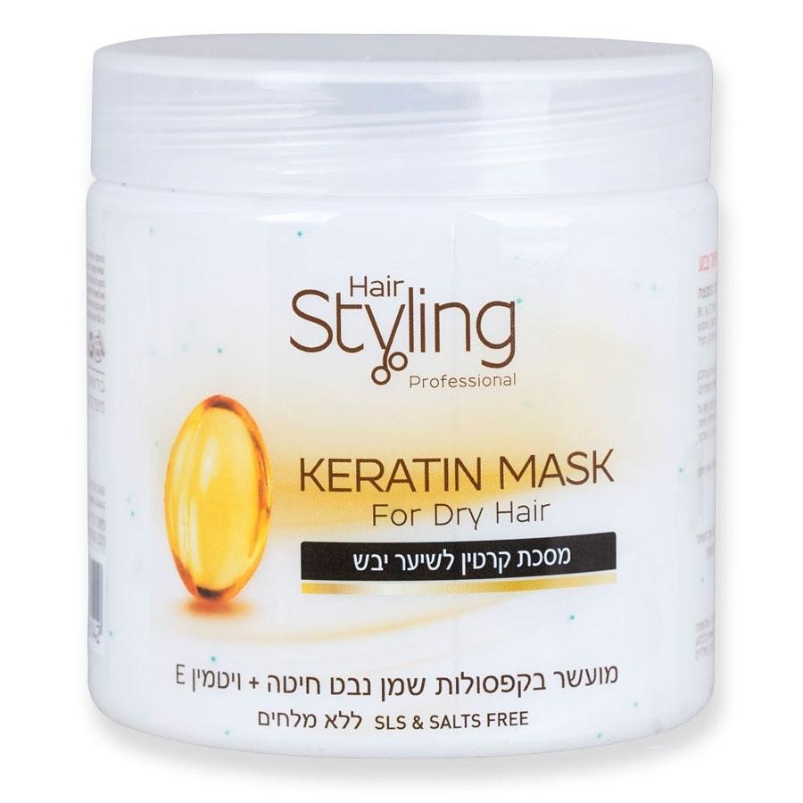 Keratin Mask For Dry Hair  (16.9 fl. oz / 500 ml) - 1