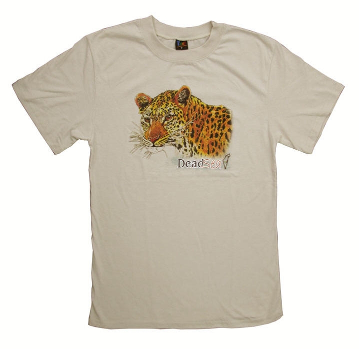  Leopard Dead Sea T-Shirt. Beige - 1