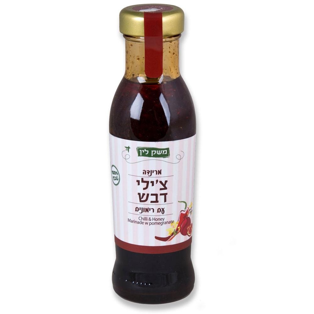 Lin's Farm All-Natural Chilli & Honey Marinade with Pomegranate (320g) - 1