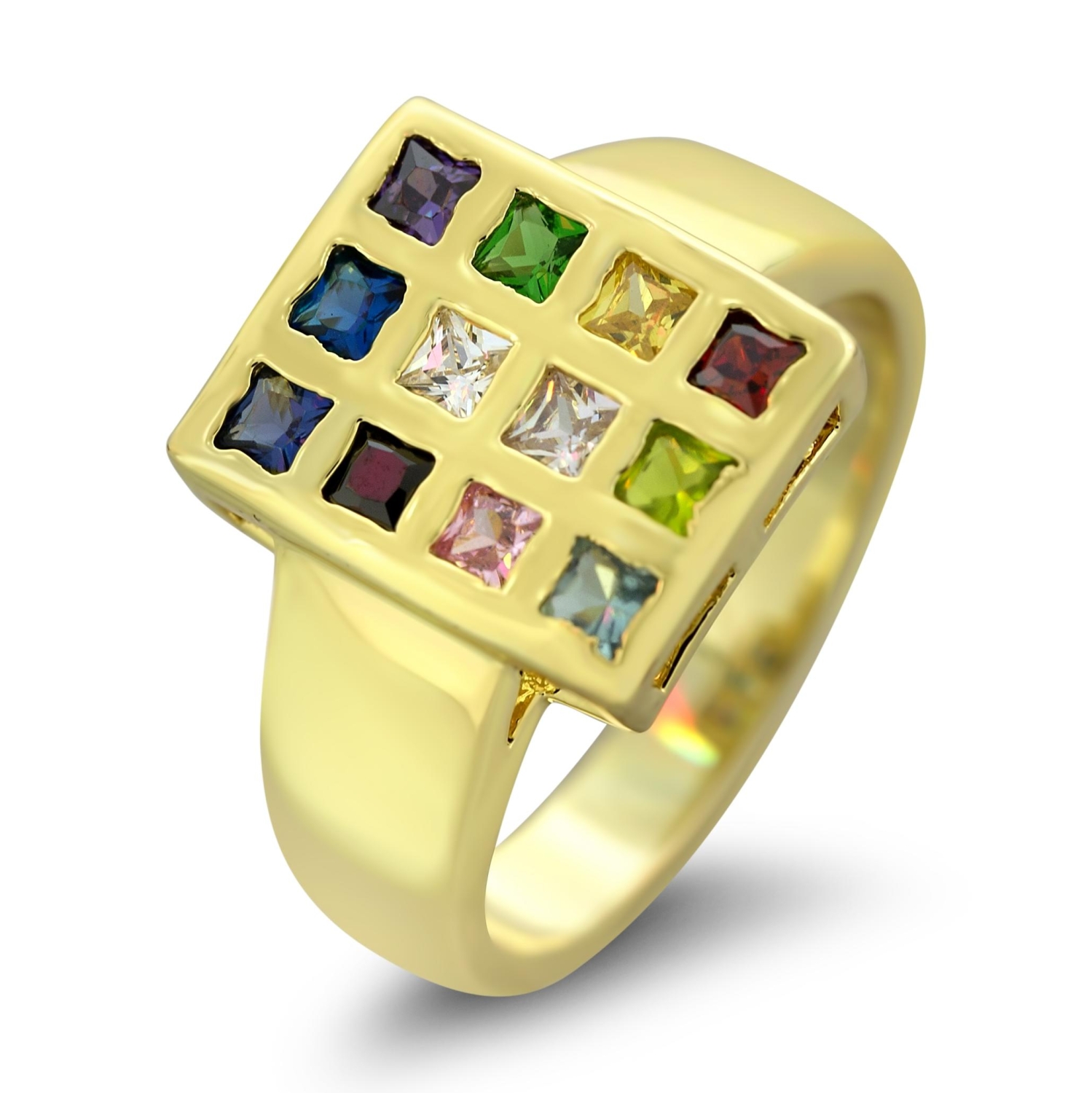 Marina Gold Plated Hoshen Ring - 1
