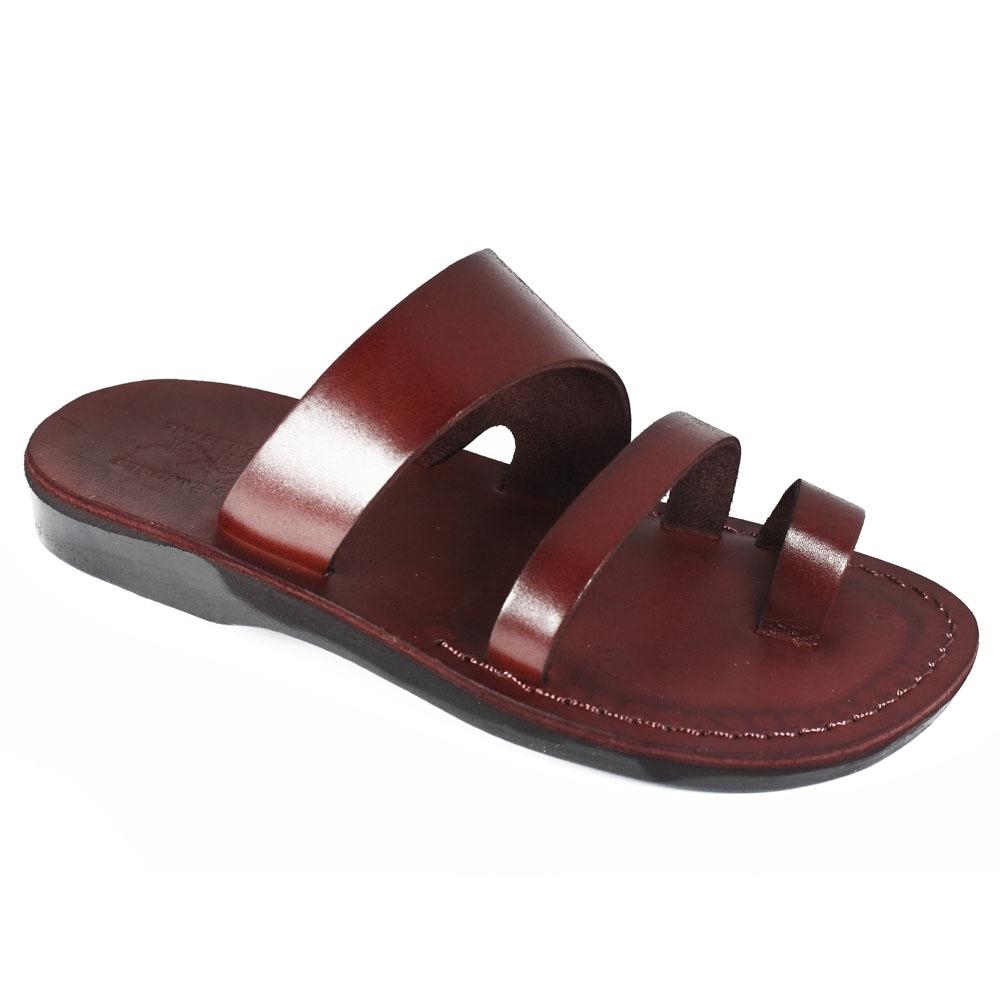 Micah Handmade Leather Unisex Sandals - 1