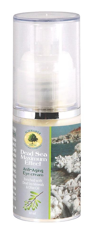 Schwartz Anti Aging Eye Cream - Enriched With Dead Sea Minerals and Olive Oil. All Skin Types - 1