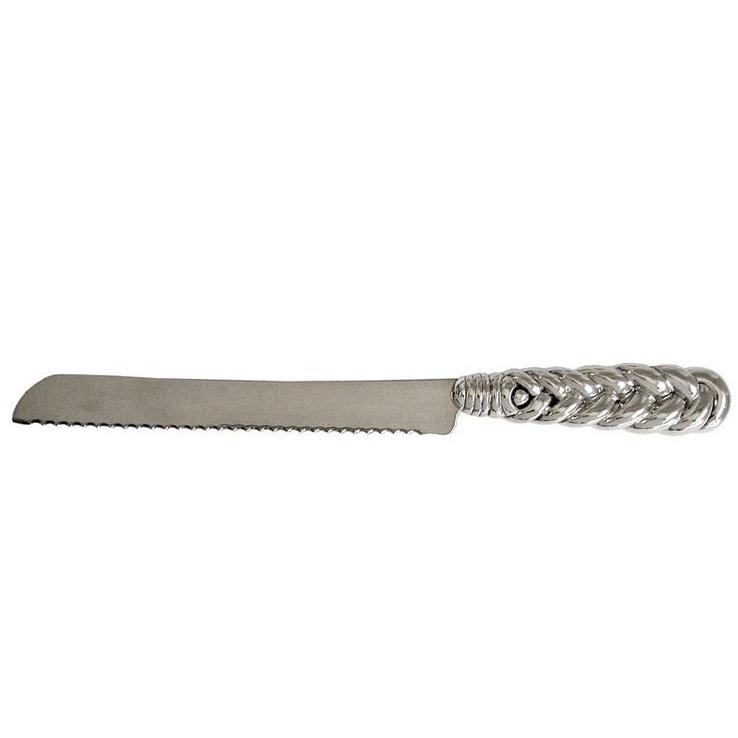 Silver Challah Knife - 1