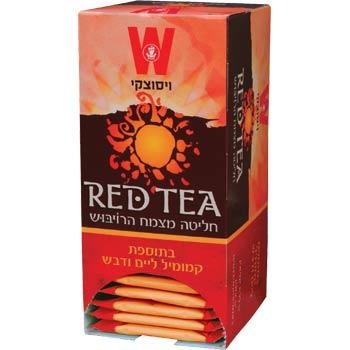  Wissotzky Red Tea. Rooibos Herb Infusion with Chamomolle Lime & Honey - 1
