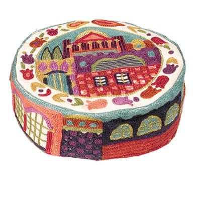  Yair Emanuel Embroidered Hat - Jerusalem Color - 1