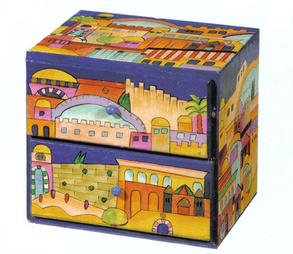  Yair Emanuel Jewelry Box - Jerusalem (Large) - 1