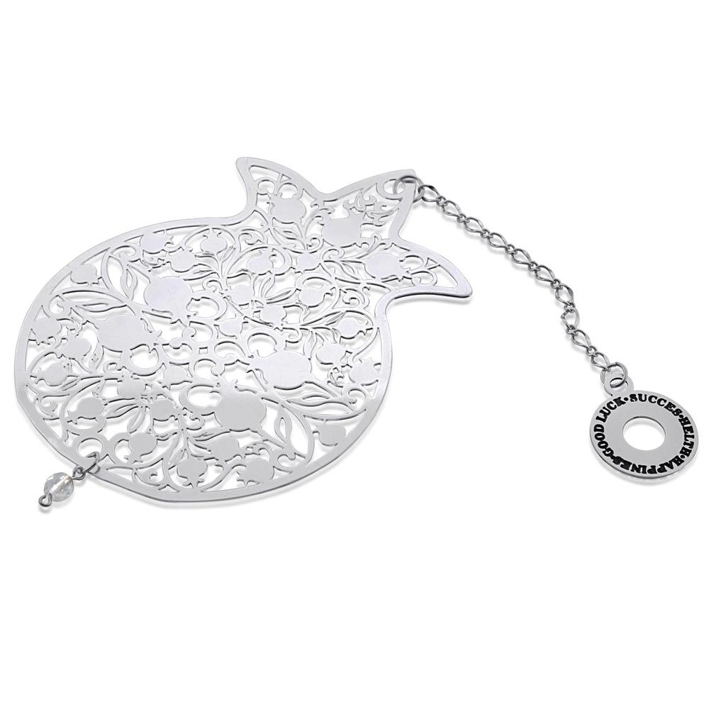 Yealat Chen Silver Plated Pomegranate Wall Hanging - Blessings - 1