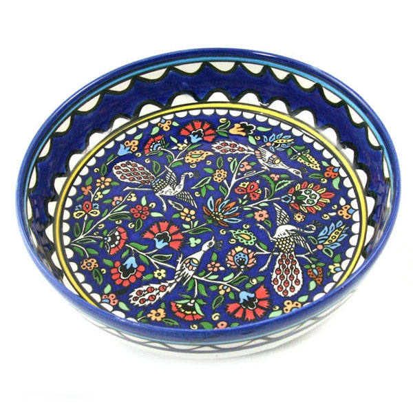  4-Peacock Bowl. Armenian Ceramic - 1