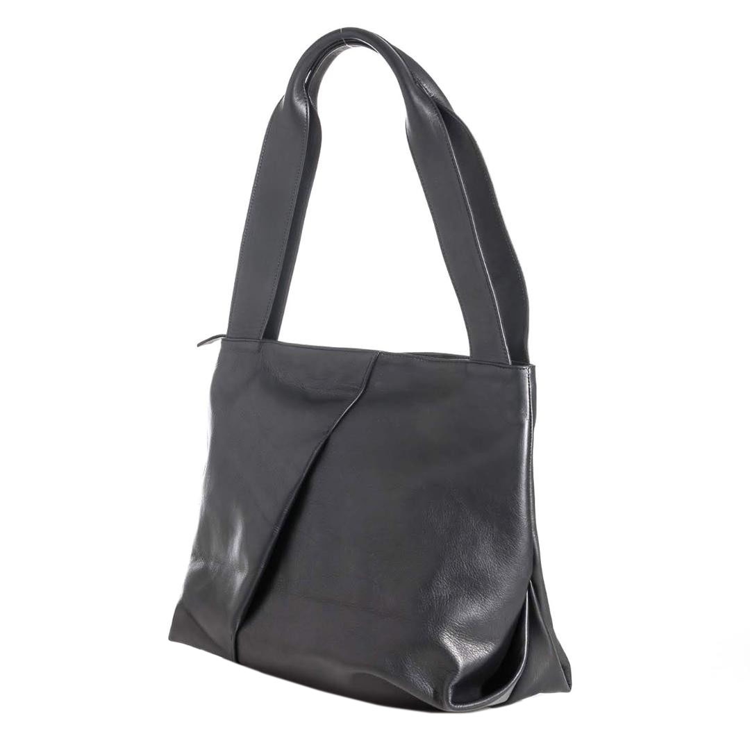 Bilha Bags Victory Tote Leather Bag – Black  - 1