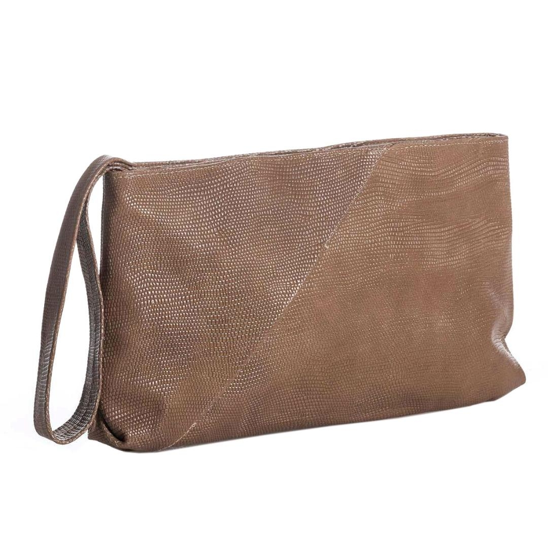 Bilha Bags Madelen Oak Leather Clutch Bag - 1