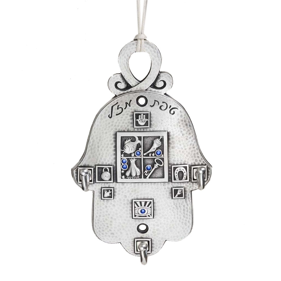 Danon Drop of Luck Hamsa Wall Hanging with Lucky Charms - 1