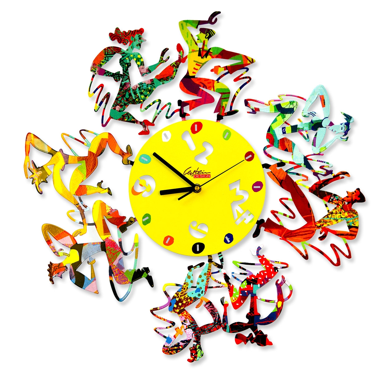 David Gerstein Wall Clock – Disco - 1