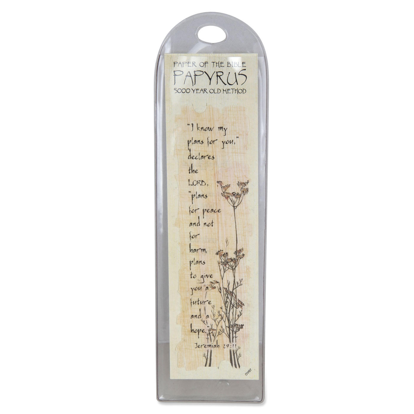 Papyrus Bookmark - I Know My Plans for You - 1