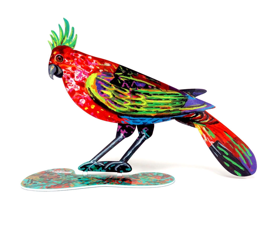 David Gerstein Signed Sculpture - Stylish Bird - 1