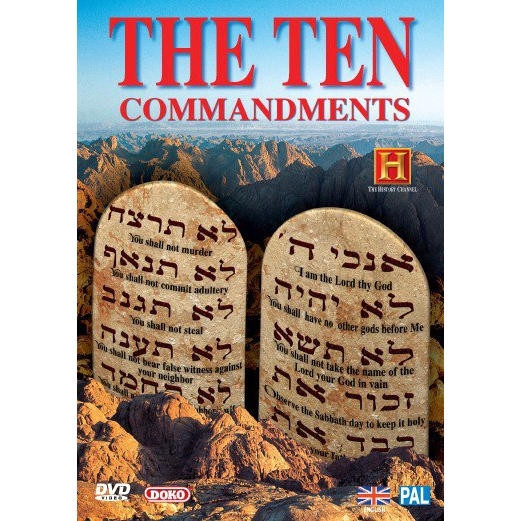  The Ten Commandments. A History Channel Film. DVD - 1