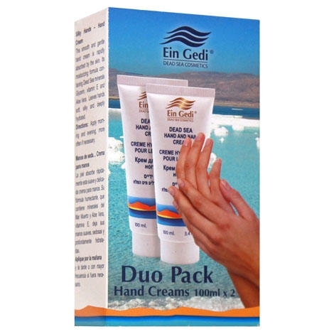 Ein Gedi Dead Sea Mineral Duo Kit: Double Hand Cream - 1