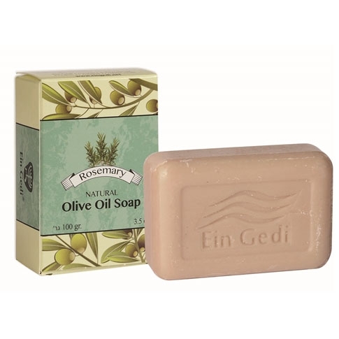 Ein Gedi Natural Rosemary & Olive Oil Soap - 1