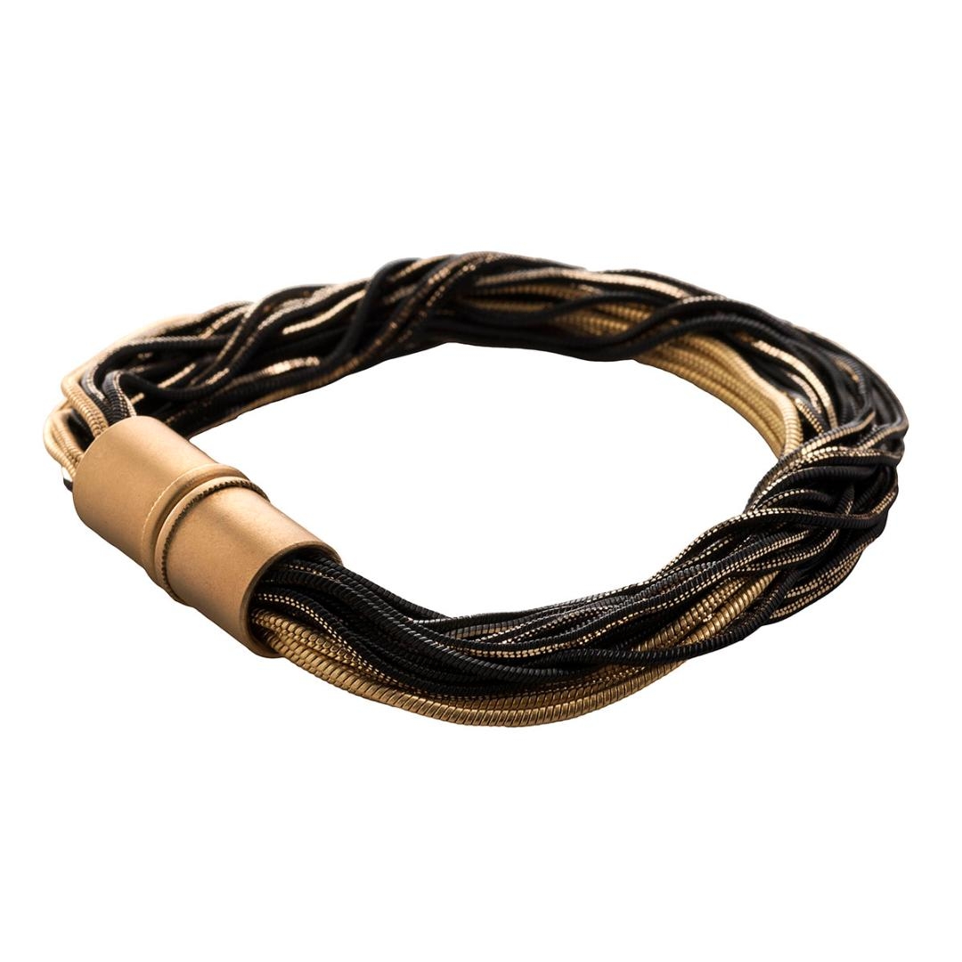 Hagar Satat Gold Plated Bracelet – River Collection - 1