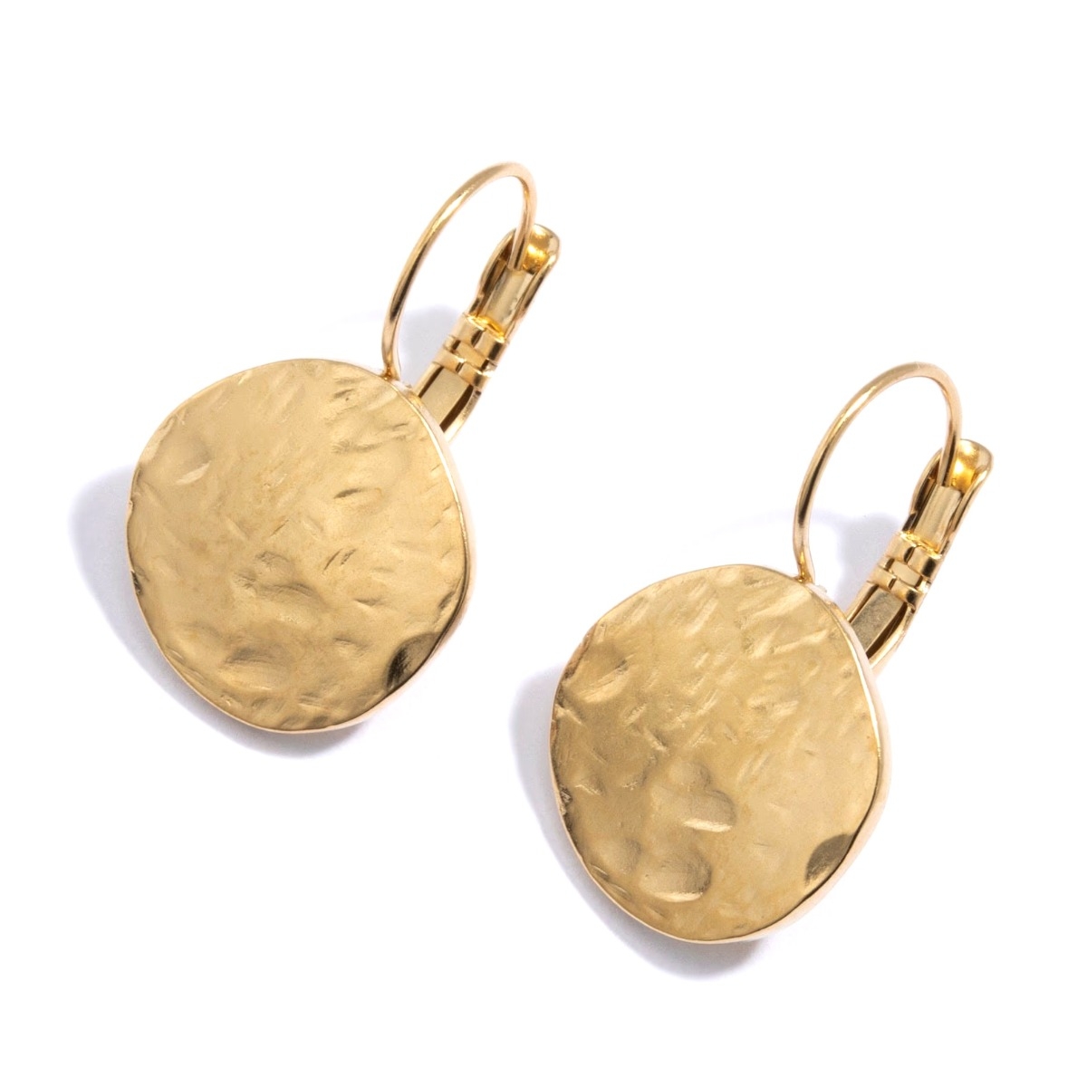 24K Gold Plated Kirton Earrings  - 1