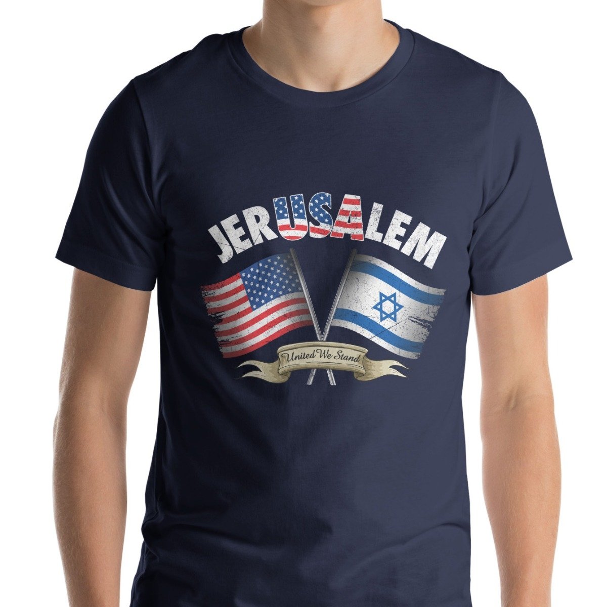 Jerusalem: United We Stand Unisex T-Shirt - 1