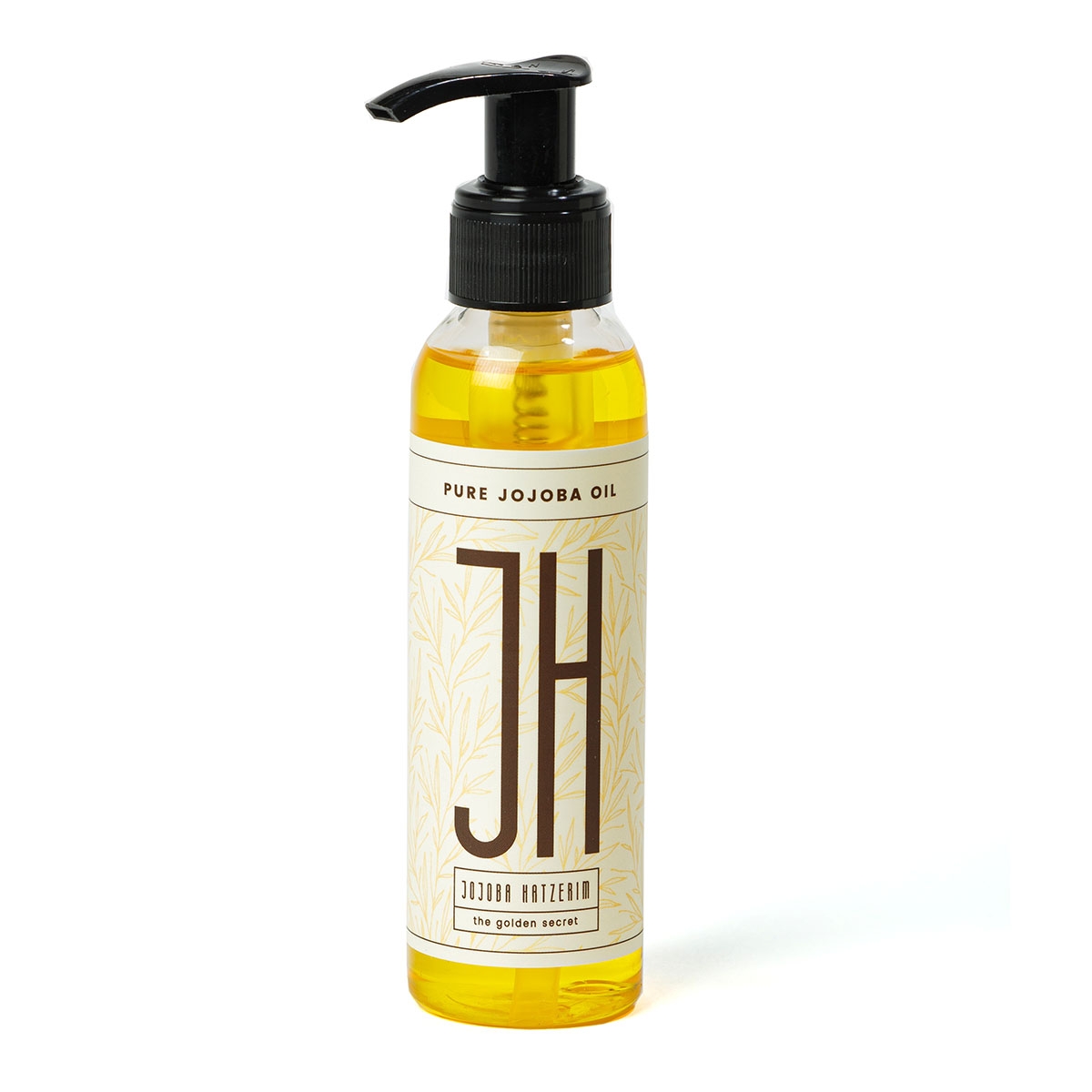 Jojoba Hatzerim - 100% Pure Jojoba Oil for Hair (120ml / 4.06 fl.oz.) | Chemical Free | Cold Pressed - 1