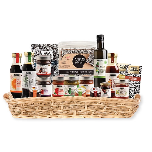 Lin's Farm All-Natural "Sycamore" Gift Basket - 1