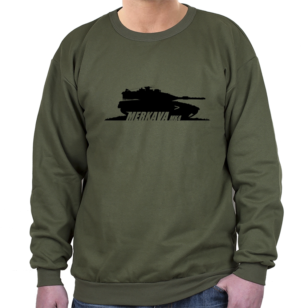 Merkava Tank Sweatshirt (Choice of Colors) - 1