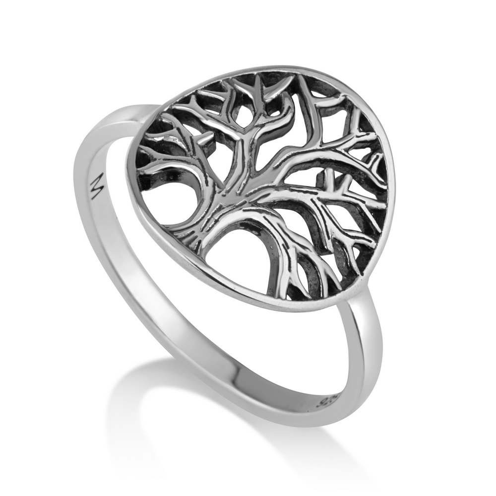 Sterling Silver Tree of Life Ring for Women - 1