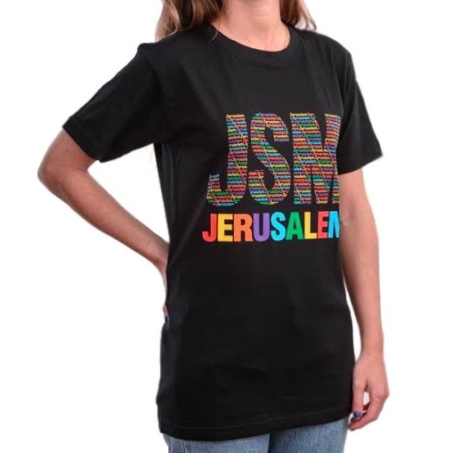 Jerusalem T-Shirt. Black - 1