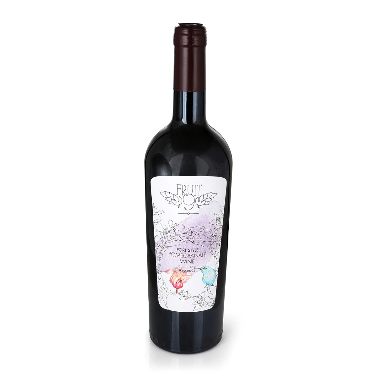 Natural Port-Style Pomegranate Wine (750 ml)  - 1