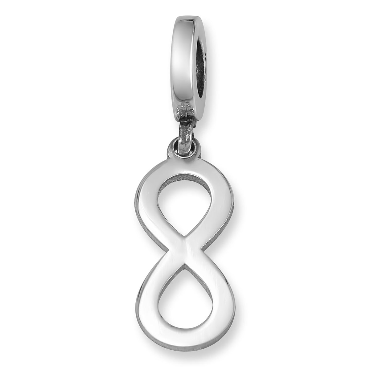 Infinity Sterling Silver Charm  - 1
