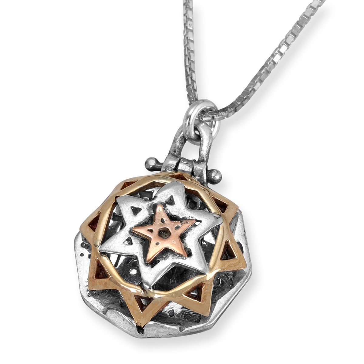 5 Metals Tikkun Chava Kabbalah Necklace (Eve's Tikkun)  - 1
