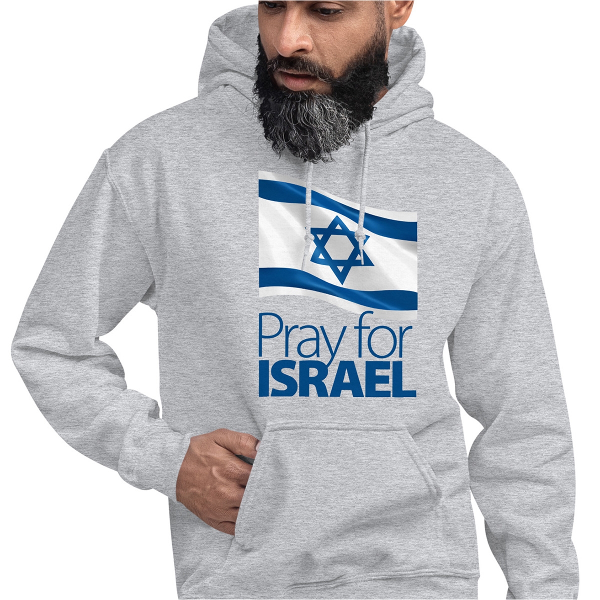 Pray for Israel Unisex Hoodie - 1