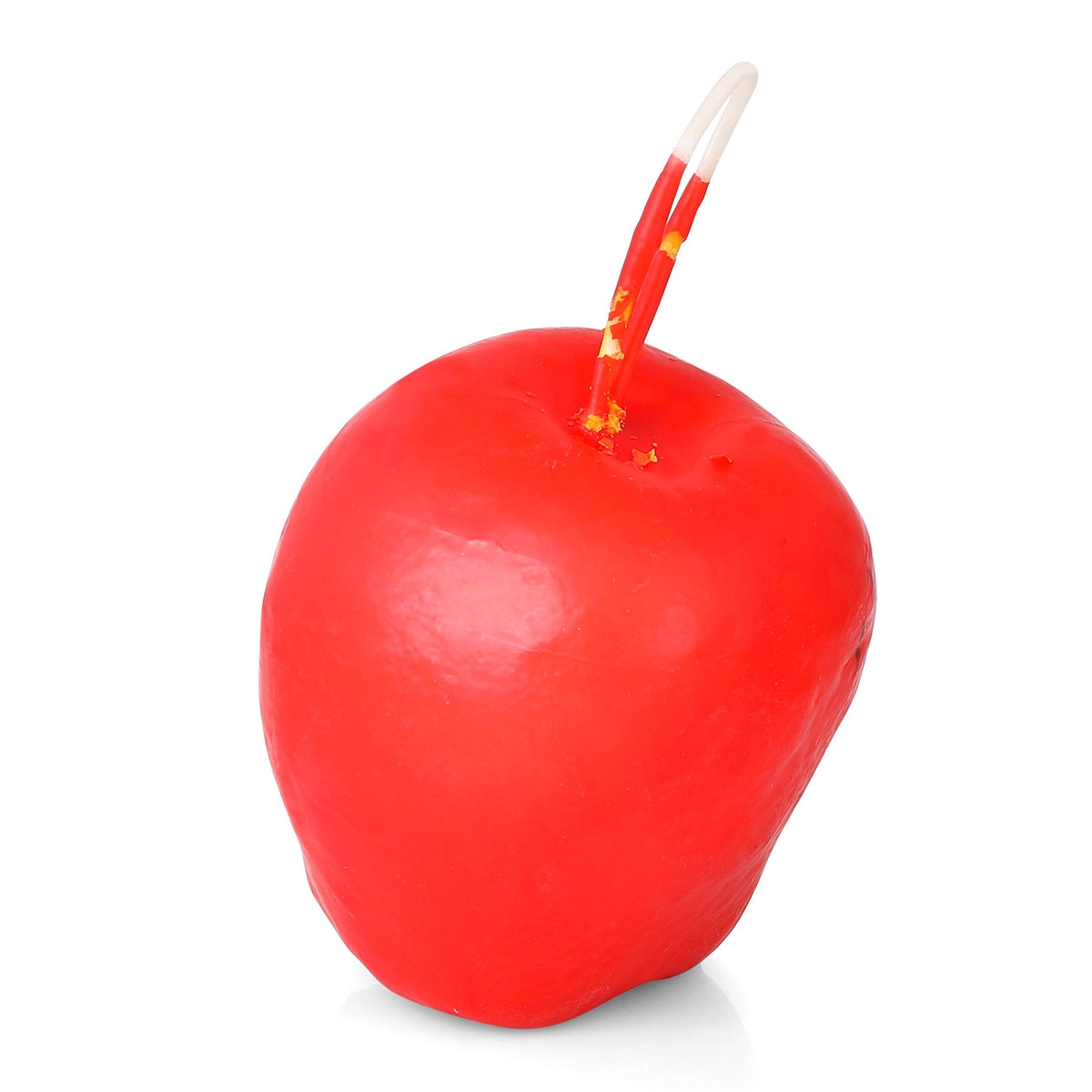 Red Apple Handmade Havdalah Candle  - 1
