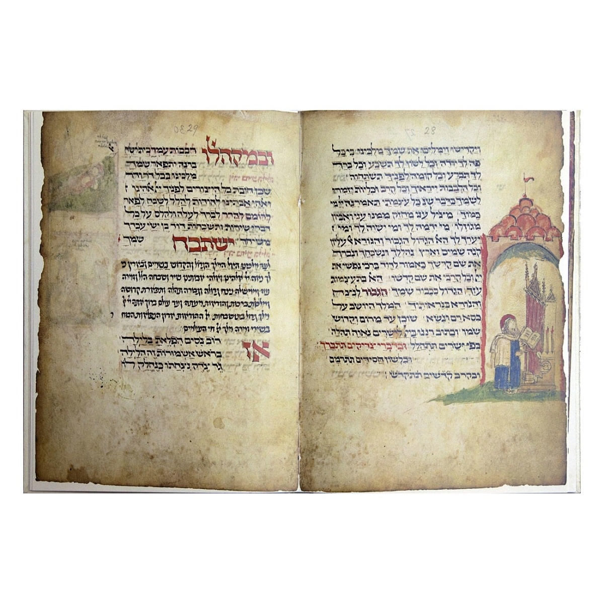 The Floersheim Haggadah - Europe 16th Century (Hardcover with Slipcase) - 1