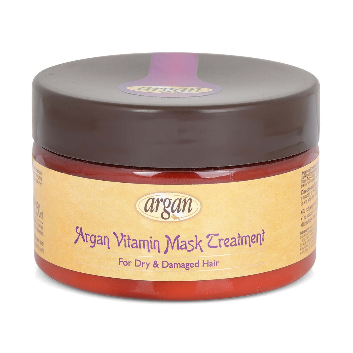  Natural Moroccan Argan Vitamin Mask Treatment: Dry & Damaged Hair - 1