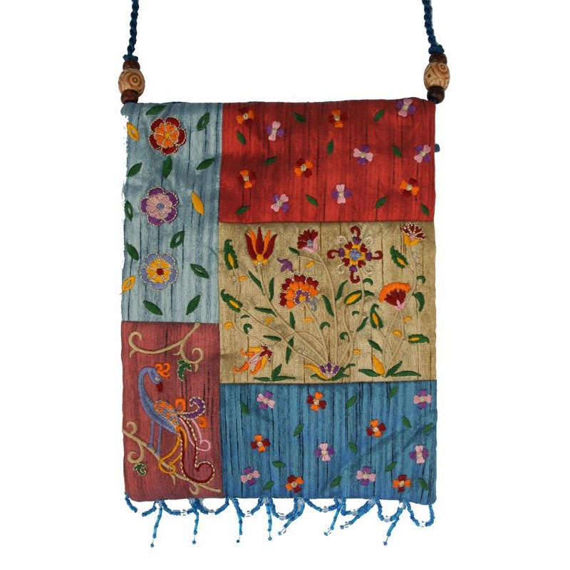 Yair Emanuel Applique Embroidered Bag - Flowers - 1