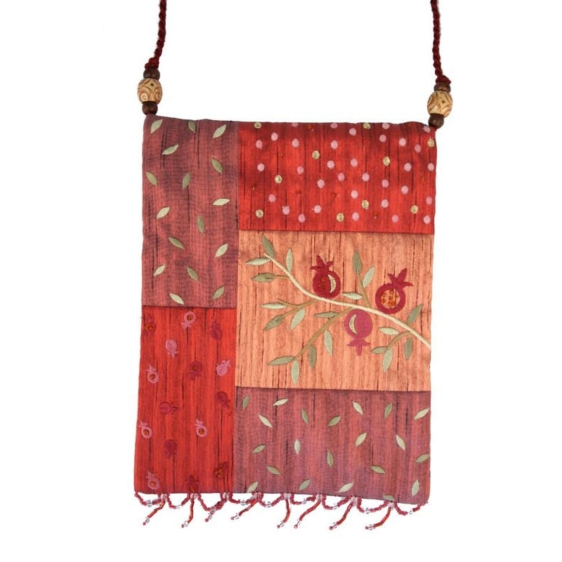  Yair Emanuel Applique Embroidered Bag - Pomegranates - 1