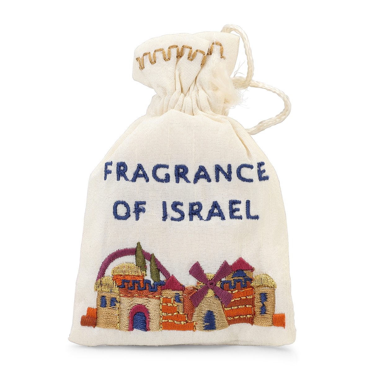 Yair Emanuel Embroidered Havdallah Spice Satchel (Aromatic Cloves Included)  - 1