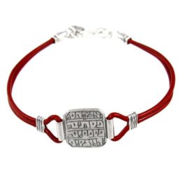 Leather Red String Bracelets